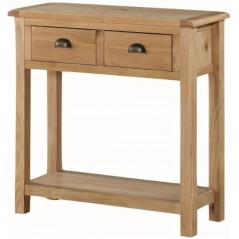 AM Kilmore Oak Hall Table/ 2 Drwr